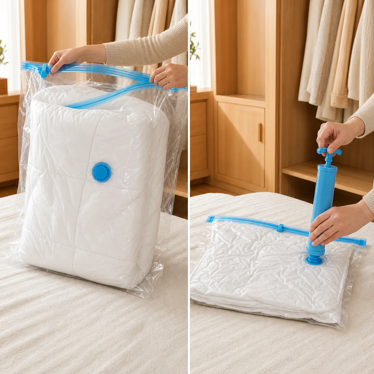 Une solution simple pour organiser les placards, préparer un déménagement ou ranger les textiles de saison.